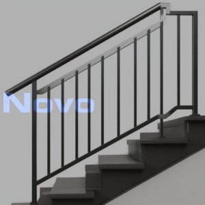 Перила решетчатые из профиля с заполнением полоса ПЕР - 63 