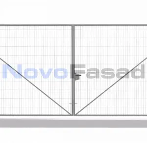 Ворота 2D распашные 1500х3000 мм 