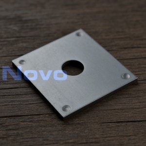 Пластины металлические 1 отверстия ПЛАСТ - 1 