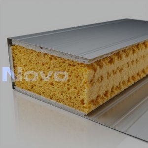 Стеновая сэндвич панель фасадная с минеральной ватой 100 - 150 мм
