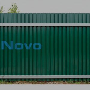 Экраны шумозащитные из профиля и профнастила Э - 1 