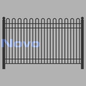 Сварной забор "Дуга"