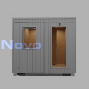 Блок-контейнер БК-32 под пост охраны (3 м) 