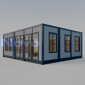 ТМ-02 СП - шестиметровый торговый киоск из сэндвич-панелей с большими витринными окнами 