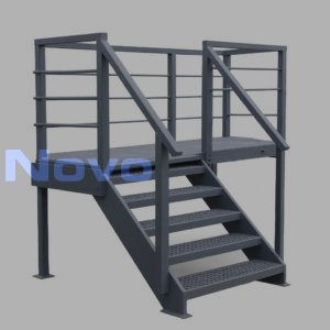 Площадка обслуживания из профиля ПЛОЩ - 89 
