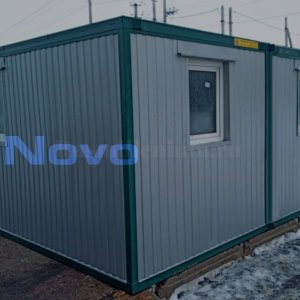 Штаб строительства МЗ-16 с МДФ панелями 