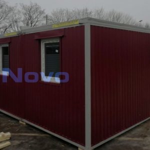 Модульный штаб МЗ-14 из трех блок контейнеров 
